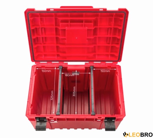 Ящик для инструментов Qbrick System ONE Ultra HD RED 450 2.0 VARIO (5901238256687) - 3