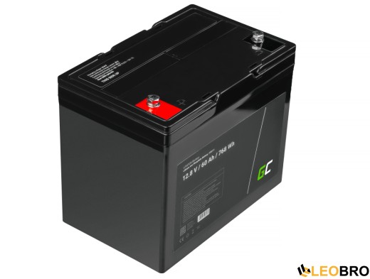 Акумулятор 60Ah 12.8V LiFePO4 Green Cell (CAV11) - 1