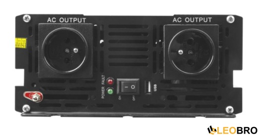 Автомобільний інвертор Green Cell 12V на 230V 3000W/6000W (INV15) Чистий синус - 2