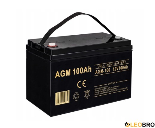 AGM Акумулятор 100Ah 12V VOLT VRLA (6AKUXAG100) - 5