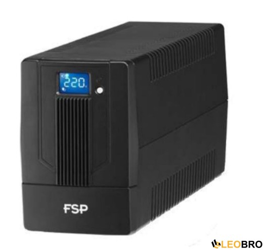 ДБЖ/Безперебійник FSP iFP 1500 (1500VA/900W, 2x розетки/IEC, LCD) - 1