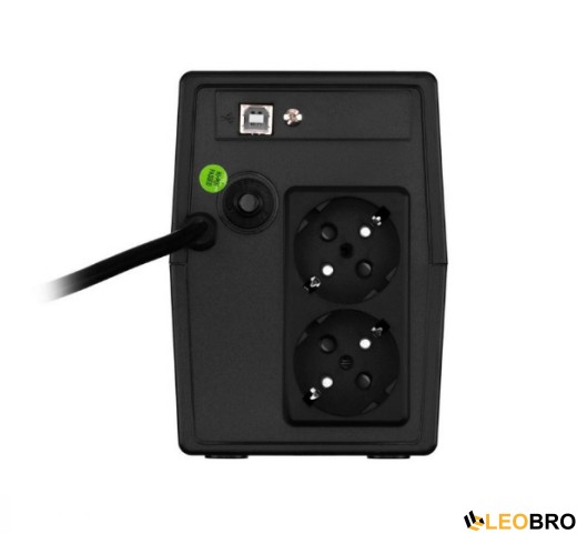ДБЖ/Безперебійник FSP iFP 800 (800VA/480W, 2x розетки, LCD) - 2
