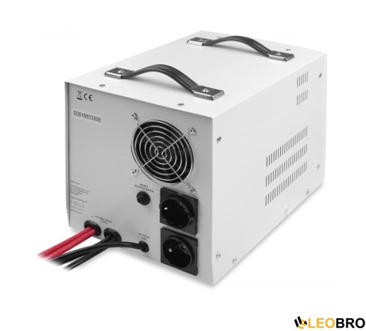 Гібридний ДБЖ/інвертор Volt Polska SINUS PRO 2000 E 12/230V 1250/2000W (3SP092012E) - 2