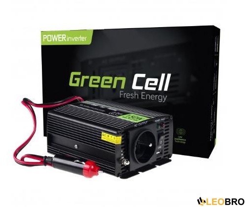Автомобільний інвертор Green Cell 12V на 230V 150W/300W (INV06) - 1