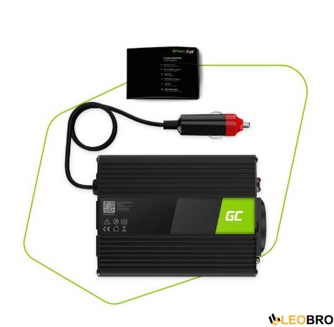 Автомобільний інвертор Green Cell 12V на 230V 150W/300W (INV06) - 5