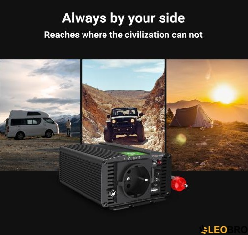 Автомобільний інвертор Green Cell 12V на 230V 150W/300W (INV06) - 8