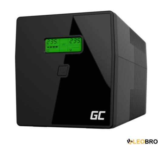 ДБЖ/Безперебійник Green Cell 1000VA/600W (UPS03) - 1