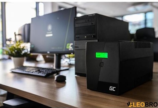 ДБЖ/Безперебійник Green Cell 2000VA/1400W (UPS09) Чистий синус - 3