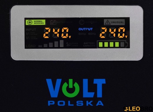 ДБЖ/Безперебійник VOLT SINUS UPS 800 500/800W + AKU 55Ah (3SR800WA55) - 5