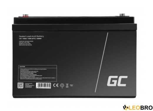 Гібридний ДБЖ/інвертор Volt Polska SINUS PRO 800E + Акумулятор Green Cell AGM VRLA 100Ah 12V - 2