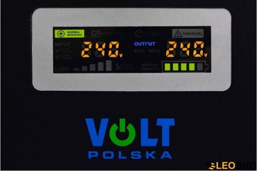 ДБЖ/Безперебійник VOLT SINUS UPS 500 300/500W + AKU 40Ah (3SR500WA40) - 3