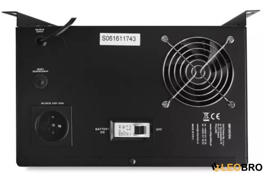 ДБЖ/Безперебійник VOLT SINUS UPS 500 300/500W + AKU 40Ah (3SR500WA40) - 4