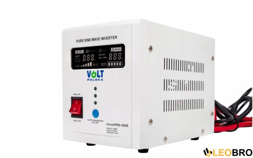 Гібридний ДБЖ/інвертор Volt Polska SINUS PRO 500E + Акумулятор AGM Volt 12V 100Ah - 2