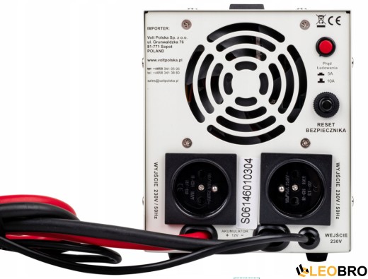 Гібридний ДБЖ/інвертор Volt Polska SINUS PRO 500E + Акумулятор AGM Volt 12V 100Ah - 3
