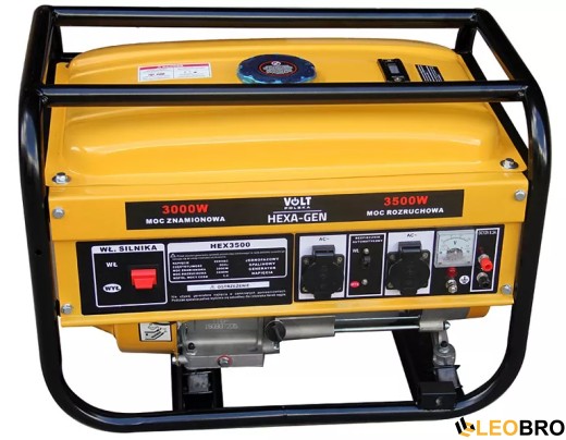 Бензиновий генератор Volt Polska HEXА-GEN 3500W 230V (6GEN3500A1) - 2