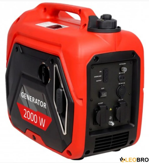 Бензиновий інверторний генератор Volt Polska INVERTER 2000W 230V (6GENIV2000) - 2