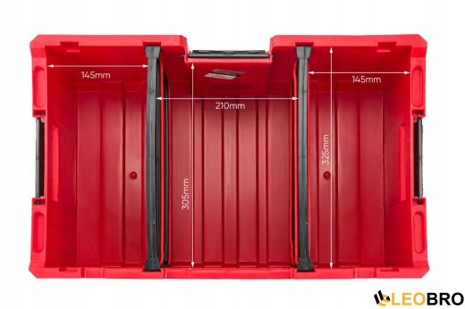 Ящик для інструментів Qbrick System ONE Box 2.0 Plus Red (5901238256557) - 4
