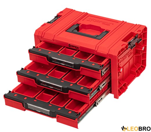 Ящик для інструментів Qbrick System PRO Drawer 3 Toolbox 2.0 Expert RED (5901238257509) - 2