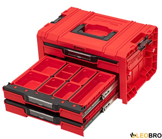 Ящик для інструментів Qbrick System PRO Drawer 3 Toolbox 2.0 Expert RED (5901238257509) - 4