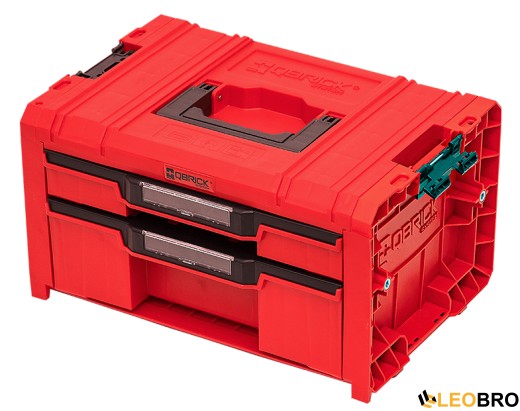 Ящик для інструментів Qbrick System PRO Drawer 2 Toolbox 2.0 Expert RED (5901238257486) - 1