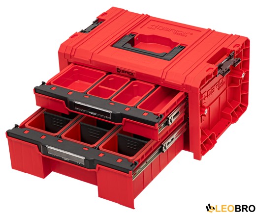 Ящик для інструментів Qbrick System PRO Drawer 2 Toolbox 2.0 Expert RED (5901238257486) - 2