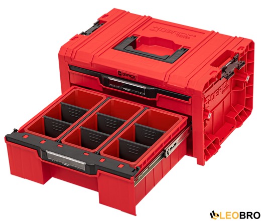 Ящик для інструментів Qbrick System PRO Drawer 2 Toolbox 2.0 Expert RED (5901238257486) - 3