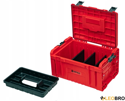 Ящик для інструментів Qbrick System PRO Toolbox 2.0 Red Ultra HD Custom (5901238256403) - 5