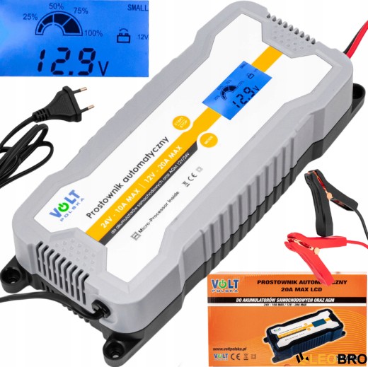 Зарядний пристрій Volt Polska 6PRO122420 з LCD (6PRO122420) - 1