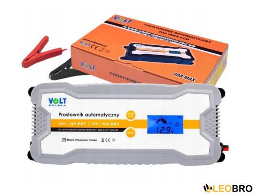 Зарядний пристрій Volt Polska 6PRO122430 з LCD (6PRO122430) - 1