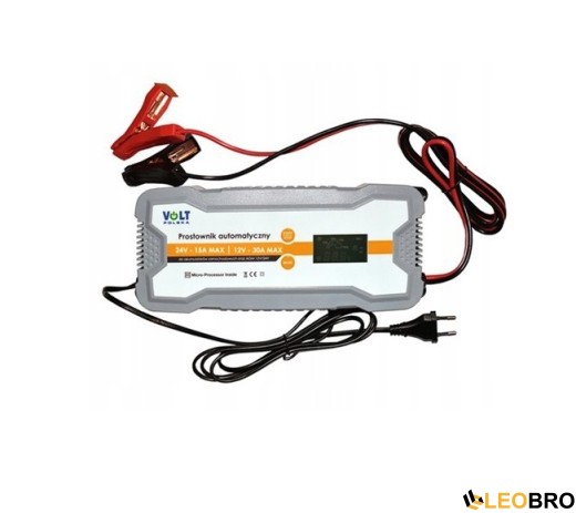 Зарядний пристрій Volt Polska 6PRO122430 з LCD (6PRO122430) - 2
