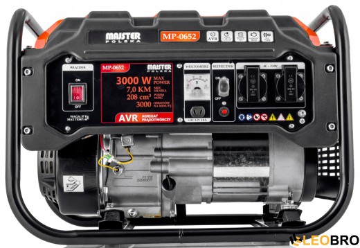 Бензиновий генератор MAJSTER Polska 3000W, AVR (MP-0652) - 5