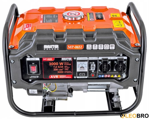 Бензиновий генератор MAJSTER Polska 3000W, AVR (MP-0652) - 6
