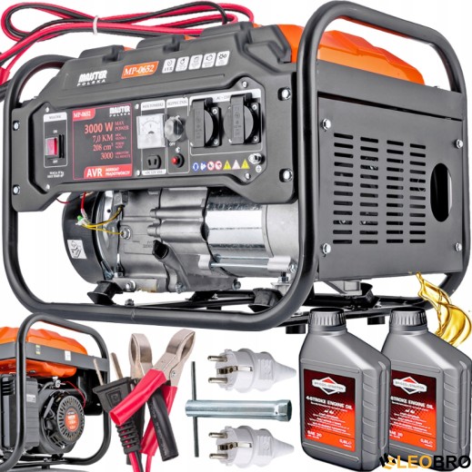Бензиновий генератор MAJSTER Polska 3000W, AVR (MP-0652) - 9