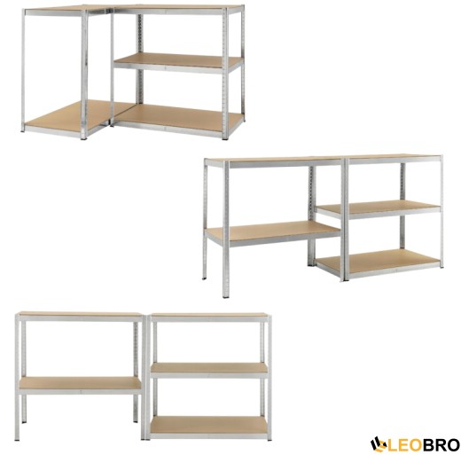 Стелаж FunFit 180 х 90 х 40 см (3781) - 3