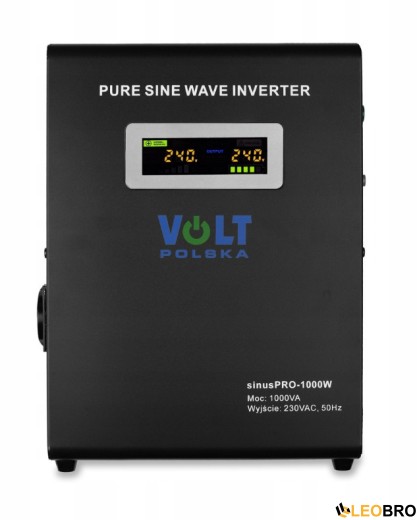 Комплект Volt Polska SINUS PRO 1000 W 12/230V 700/1000W + Акумулятор VOLT AGM VRLA 100Ah 12V - 4