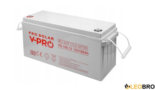 Акумулятор 160Ah 12V VOLT VRLA DEEP CYCLE (6AKXDEEP16) - 1