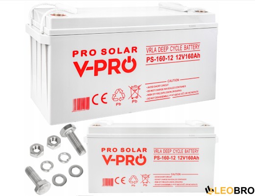 Акумулятор 160Ah 12V VOLT VRLA DEEP CYCLE (6AKXDEEP16) - 2