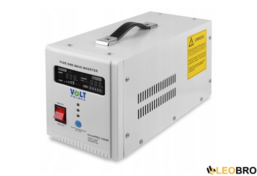 Аварійний комплект Volt Polska SINUS PRO 1000 E 12/230V 700/1000W + Акумулятор VOLT VRLA DEEP CYCLE 110Ah 12V - 2