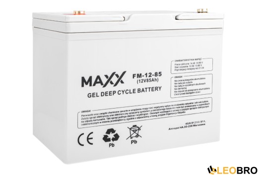 Аварійний комплект Volt Polska SINUS PRO 500 E 12/230V 350/500W + Акумулятор гелевий 4SUN MAXX GEL 85 Ah - 4