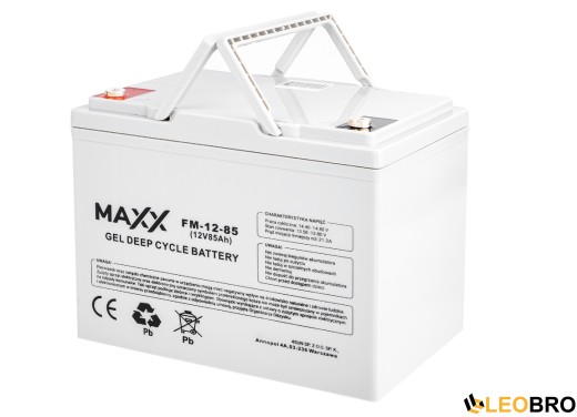 Аварійний комплект Volt Polska SINUS PRO 500 E 12/230V 350/500W + Акумулятор гелевий 4SUN MAXX GEL 85 Ah - 6