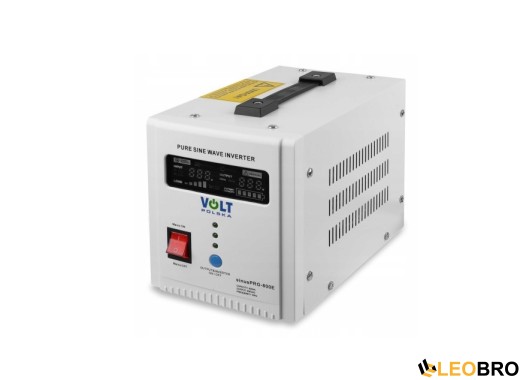 Аварійний комплект Volt Polska SINUS PRO 800 E 12/230V 350/500W + Гелевий акумулятор 4SUN MAXX GEL 85 Ah - 5
