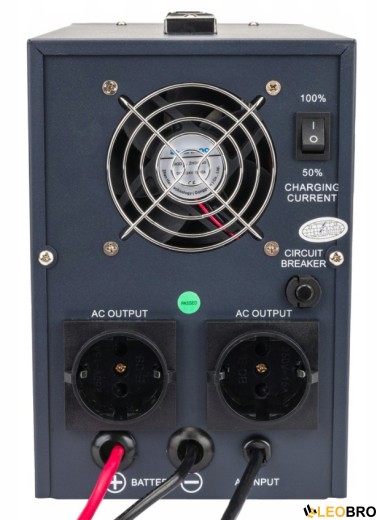 Аварийный комплект Powermat 800 VA 12/230V 640W/800VA + Аккумулятор Green Cell AGM VRLA 75Ah 12V - 8