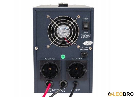 Аварийный комплект Powermat 800 VA 12/230V 640W/800VA + Аккумулятор Green Cell AGM VRLA 50Ah 12V - 5
