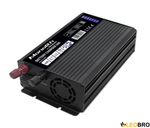Зарядное устройство Qoltec Monolith LiFePO4 40A 12.8V (51956) - 1