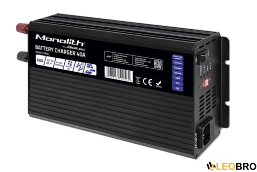 Зарядное устройство Qoltec Monolith LiFePO4 40A 12.8V (51956) - 3