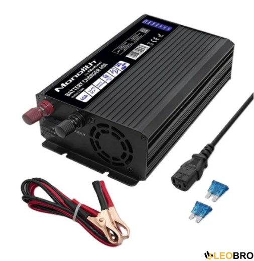 Зарядное устройство Qoltec Monolith LiFePO4 40A 12.8V (51956) - 5