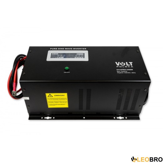 Гібридний ДБЖ/інвертор Volt Polska SINUS PRO 2400 W 12/230V 1600/2400W (3SP240012W) - 2