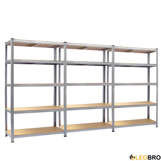 Cтеллаж Humberg 180 х 270 х 40см, 175кг/полка, 5 полок HR-812 - 1