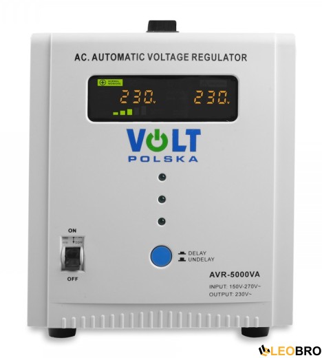 Стабілізатор напруги Volt Polska AVR 5000VA 8-11% (5AVR5000SE) - 4