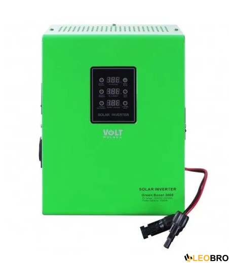 Сонячний інвертор Volt Polska GREEN BOOST MPPT 3000 120-350VDC (3SR3000001) - 1